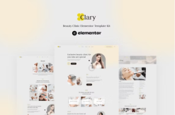 Clary - Beauty Clinic Elementor Template Kit