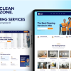Cleanzone - Cleaning Services Elementor Template Kit 3 24 3