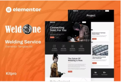 Weldone - Welding Service Elementor Template Kit