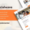 SocialWave - Social Media & Digital Marketing Service Elementor Template Kit 2 31 4