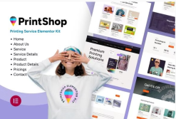 Printshop - Printing Business Elementor Template Kit