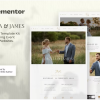 Amelia & James – Wedding Invitation Elementor Template Kit 3 25 4