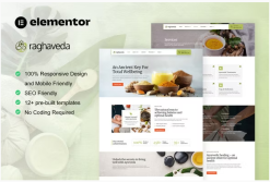 Raghaveda - Ayurveda Treatment & Spa Elementor Template Kit