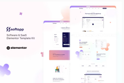 Softapp - Software & SaaS Elementor Template Kit
