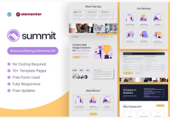 Summit - Business and Startup Template Kit
