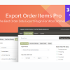 Export Order Items Pro 2.1.33 2 Export Order Items Pro