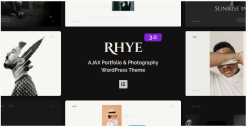 Rhye – AJAX Portfolio WordPress Theme 3.4.9