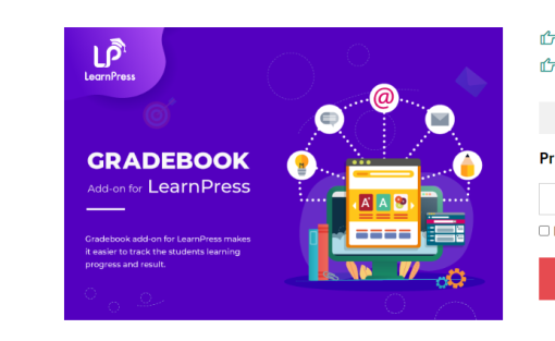 LearnPress Gradebook Add on