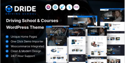 Dride – Driving School & Courses WordPress Theme 1.0