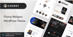Chursy - Church Religious WordPress Theme 1.0.1