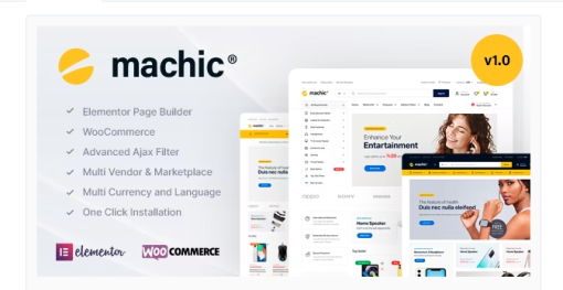 rcdMTyM6 Machic E28093 Electronics Store WooCommerce Theme