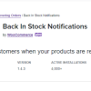 WooCommerce Back In Stock Notifications