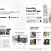 Investa - Investment & Business Opportunities Elementor Template Kit 3 3