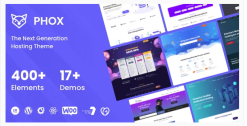 Phox - Hosting WordPress & WHMCS Theme 2.3.7