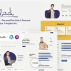 Pribadi - Personal Portfolio & Resume Elementor Template Kit 2 1 1