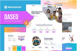 Daseo - SEO Marketing & Agency Elementor Pro Template Kit