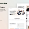 UpZenith – Startup Company & Business Elementor Template Kit 2 3 3
