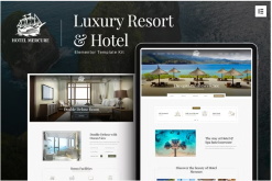 Hotel Mercure - Luxury Resort & Hotel Elementor Template Kit