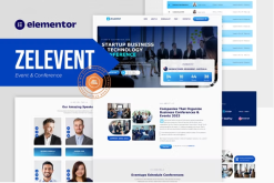 Zelevent - Event & Conference Elementor Template Kit