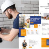 Salford - Electrical & Electrician Service Company Elementor Pro Template Kit 3 4 5