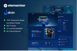 Divin - Diving Club Elementor ProTemplate Kit