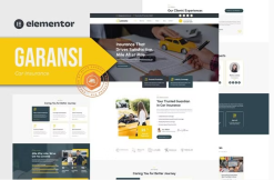 Garansi - Car Insurance Elementor Template Kit