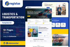Fregistax - Cargo & Logistics Elementor Template Kit