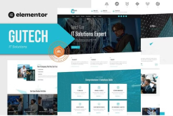 Gutech - IT Solutions Elementor Template Kit