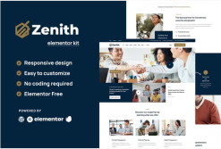 Zenith - Investment & Business Opportunity Elementor Template Kit