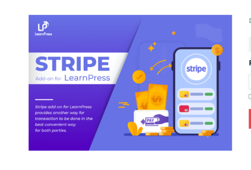 LearnPress Stripe Add on