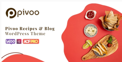 Pivoo - Food & Recipe Blog WordPress Theme 1.2