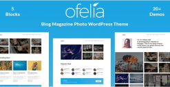 Ofelia - Travel Personal WordPress Blog Theme 2.0.6