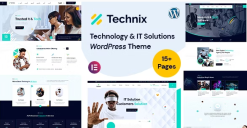 Technix - Technology & IT Solutions WordPress Theme 1.0.4