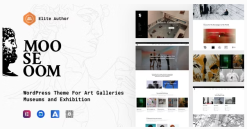 Mooseoom - Art Gallery, Museum & Exhibition WordPress 1.1.4