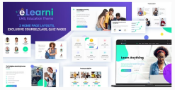 Online Learning & Education LMS WP Theme - eLearni 2.7