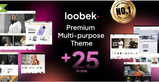 Loobek E28093 Elementor Multipurpose WooCommerce Theme