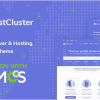 HostCluster E28093 WHMCS Server Hosting WordPress Theme