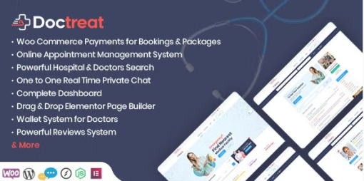 Doctreat E28093 Doctors Directory WordPress Theme