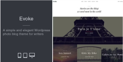 Evoke - Photo Stories WordPress Blog Theme 2.5.1