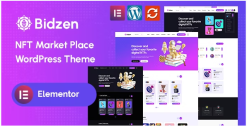 Bidzen - NFT Marketplace WordPress Theme 1.0