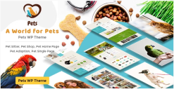 Pet World - Dog Care & Pet Shop WordPress Theme 3.0