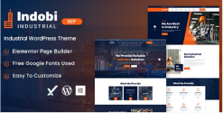 Indobi - Industrial WordPress Theme 1.0.0