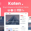 Katen - Blog & Magazine WordPress Theme 1.0.7 3 27 3