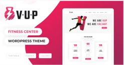 VUP - Fitness Center WordPress Theme 1.5