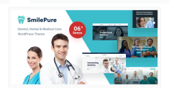 SmilePure – Dental & Medical Care WordPress Theme 1.8.3