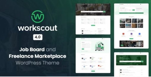 WorkScout Job Board Freelance Marketplace WordPress Theme