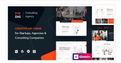 ZikZag – Consulting & Agency WordPress Theme 1.4.2