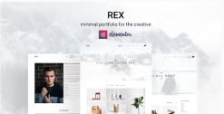 Rex - Minimal WordPress Portfolio Theme 4.0.1