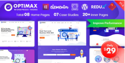Optimax - SEO & Marketing WordPress Theme 2.0.2
