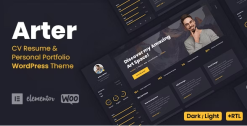Arter - Personal Portfolio Theme